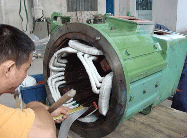 西安西瑪高壓電機(jī)絕緣擊穿故障原因及維修方法。